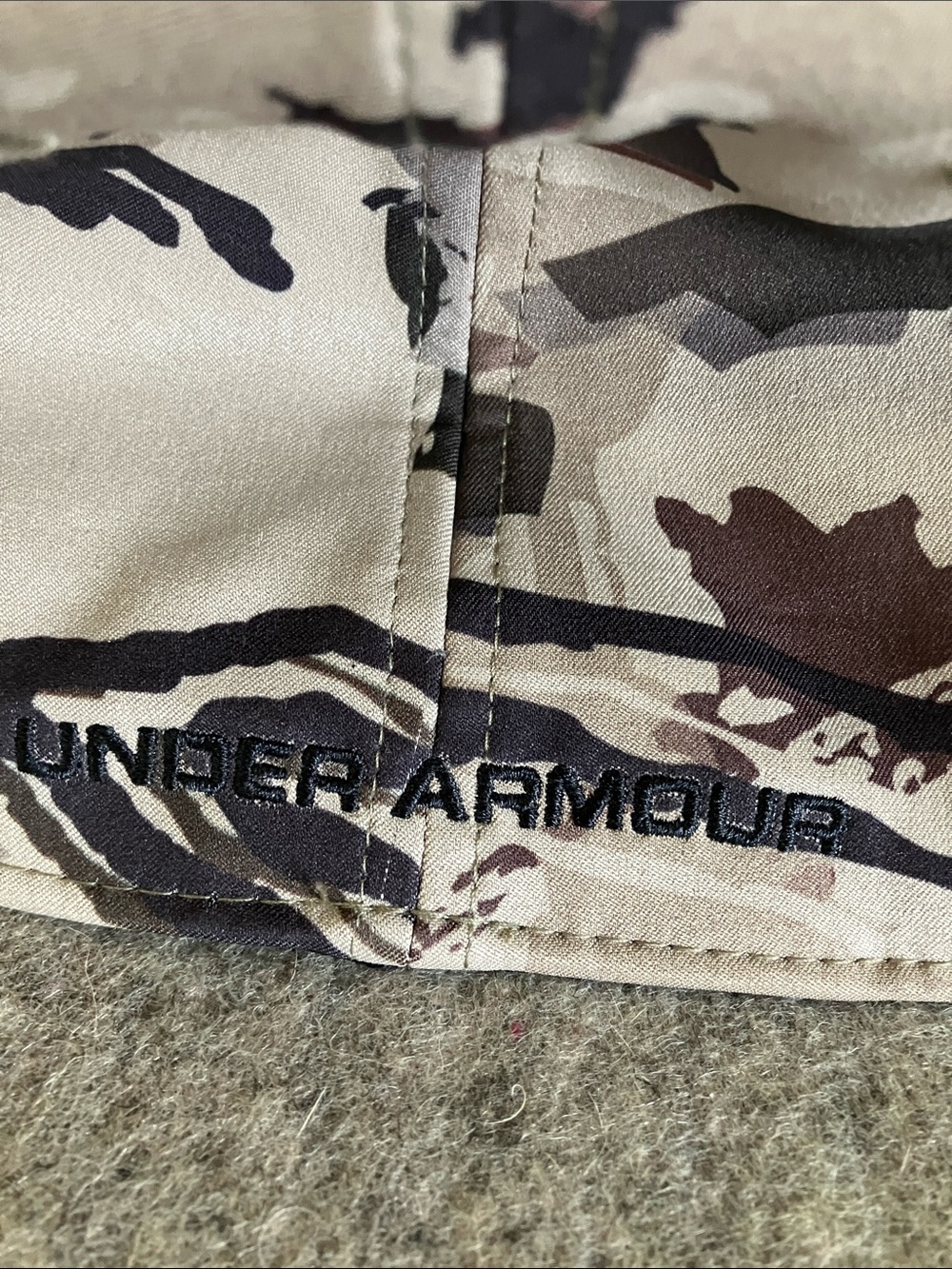 STORM UNDER ARMOR CAMO CAP
NWOT SIZE XL/XXL - Picture 10 of 11